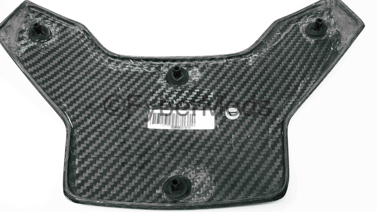 Ryker Hood Accent - Red Carbon Kevlar Twill Weave