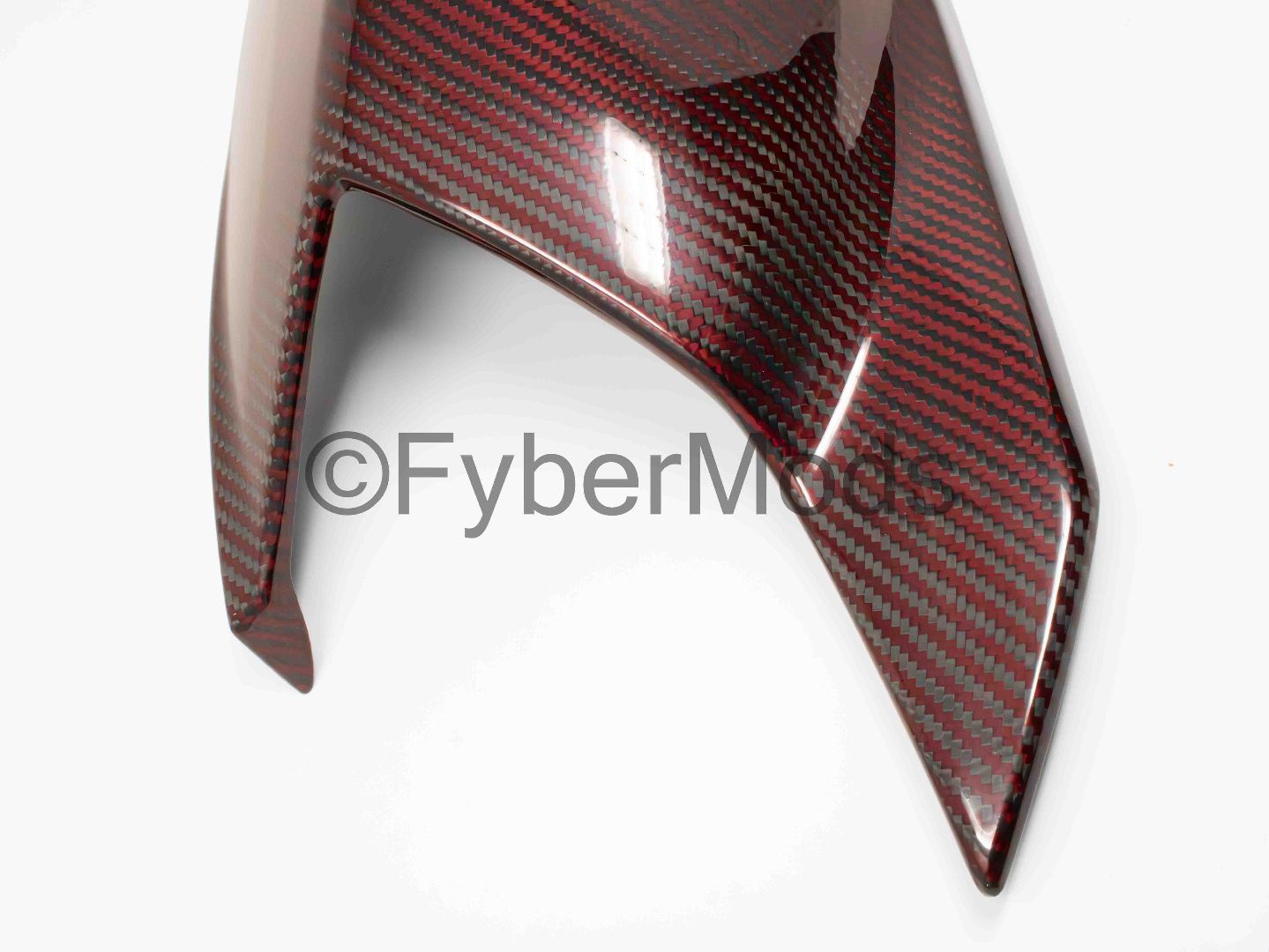 Ryker Side Accent Panels - Red Carbon Kevlar Twill Weave