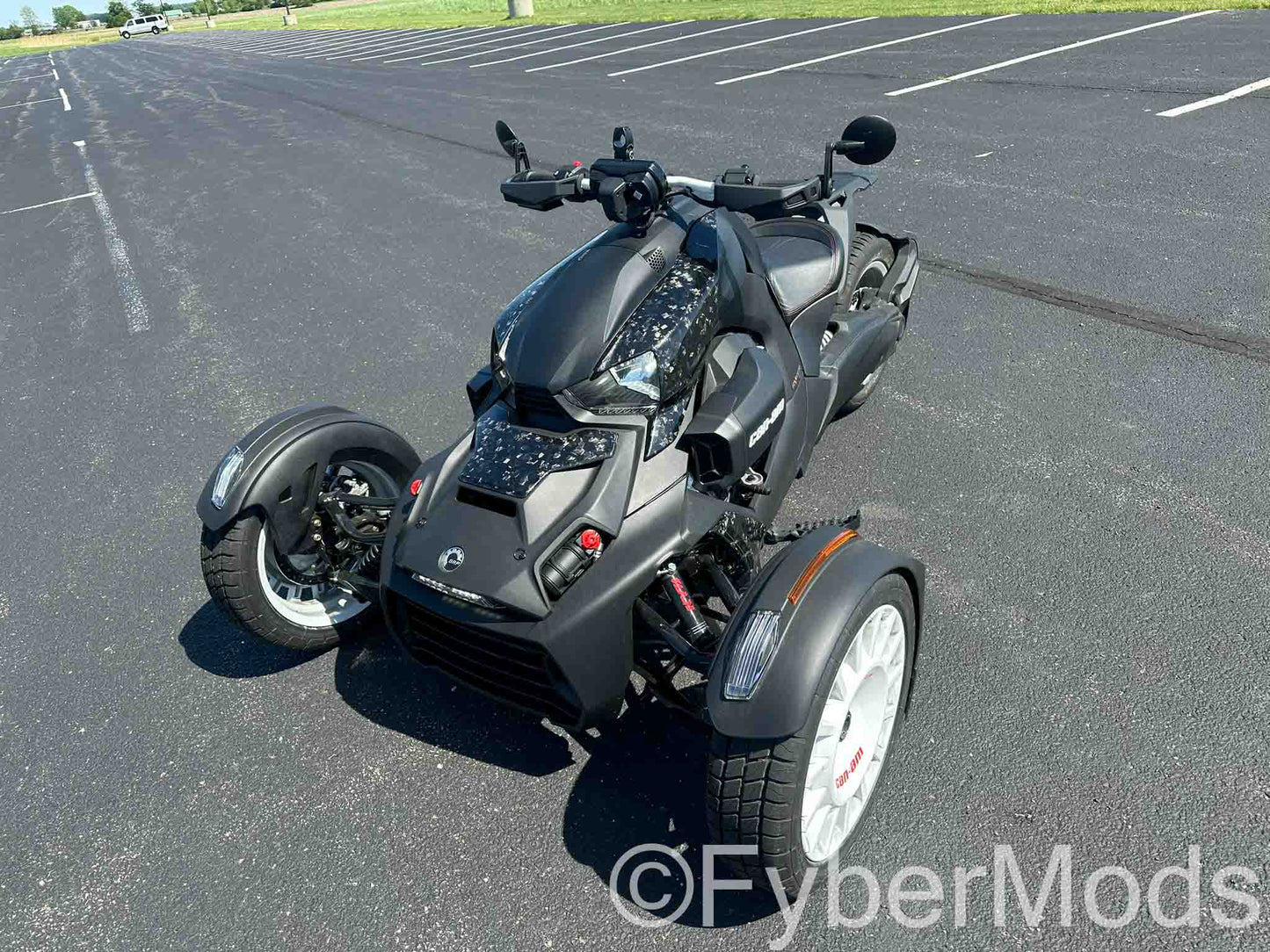 Ryker Lower Fairing Panels - Forged Carbon Fiber