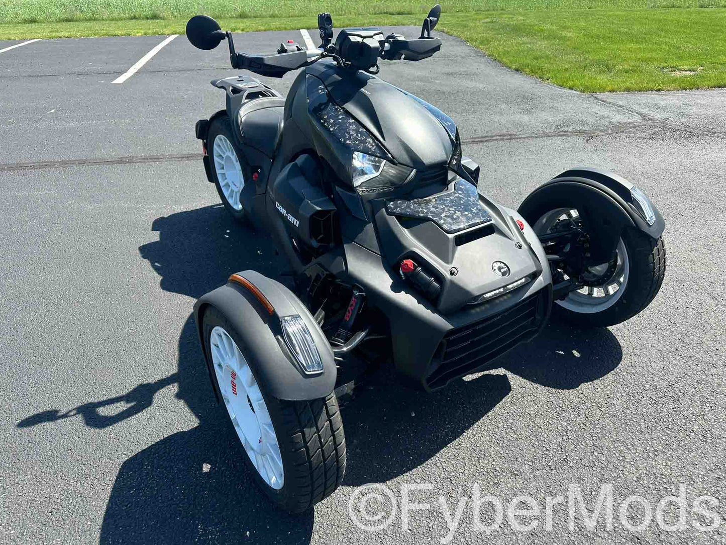 Ryker Lower Fairing Panels - Forged Carbon Fiber