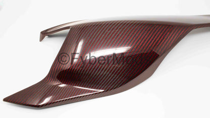 Ryker Side Accent Panels - Red Carbon Kevlar Twill Weave