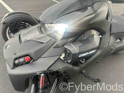 Ryker Lower Fairing Panels - 3K Carbon Fiber Twill Weave