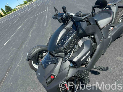 Ryker Lower Fairing Panels - Forged Carbon Fiber