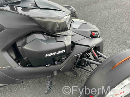 Ryker Lower Fairing Panels - 3K Carbon Fiber Twill Weave